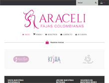 Tablet Screenshot of fajasaraceli.com